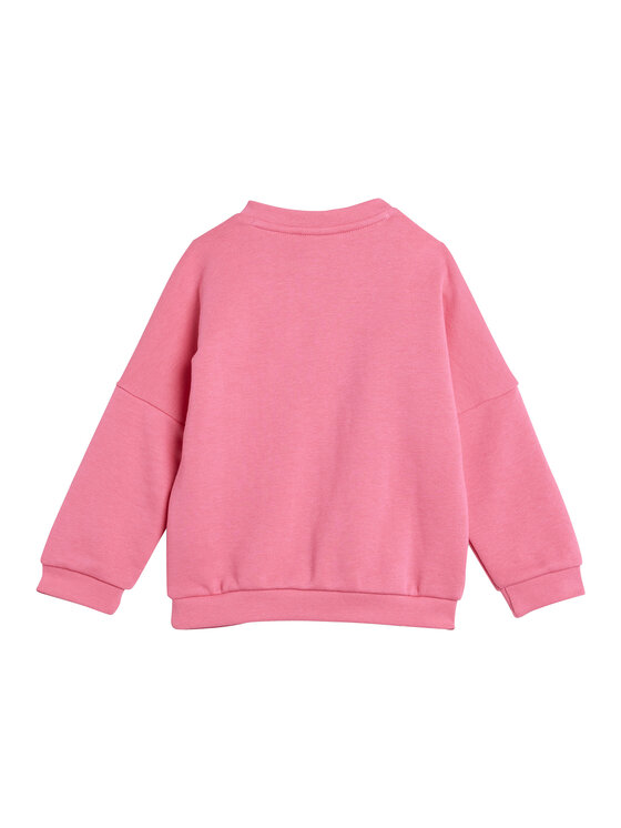 adidas adidas Komplet bluza i legginsy JY1109 Różowy Flared Fit