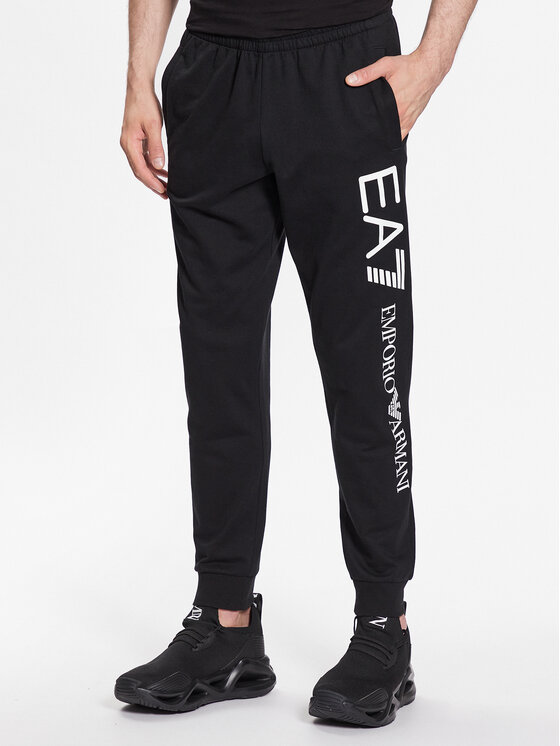 EA7 Emporio Armani EA7 Emporio Armani Долнище анцуг 8NPPC1 PJ05Z 0203 Черен Regular Fit