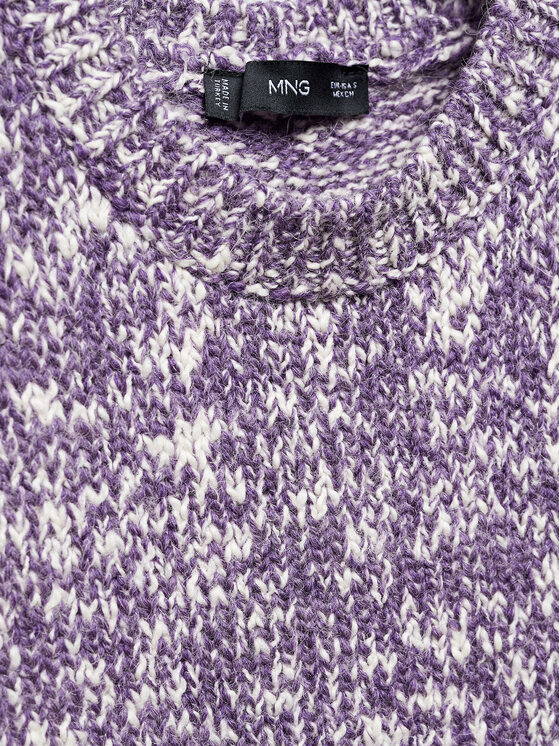 Mango Mango Sweater Novita 57035793 Lila Regular Fit