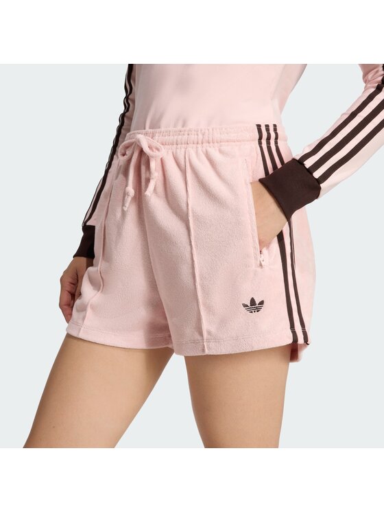 adidas adidas Sportshorts Terry Towel Firebird KD1396 Rosa Loose Fit