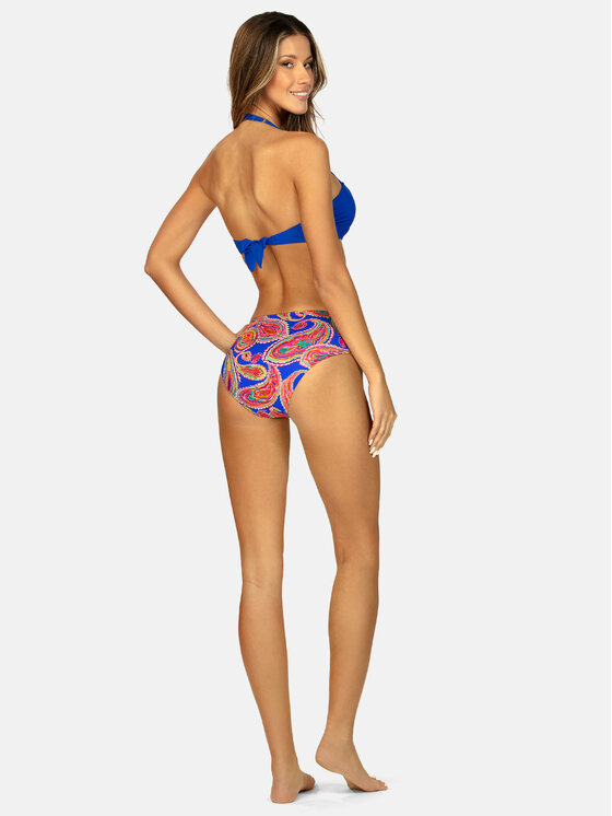 Miss Lou Miss Lou Bikini ML040 Niebieski