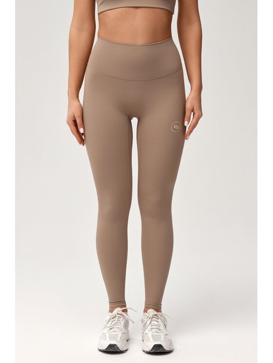 ROUGH RADICAL ROUGH RADICAL Legginsy ZOYA PUSH-UP Brązowy Slim Fit