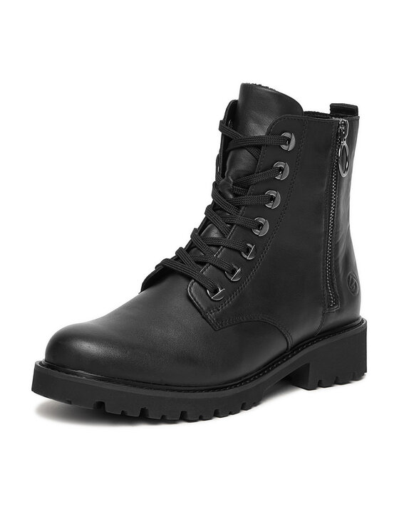 Remonte Remonte Šnurovacia obuv D8671-01 Čierna