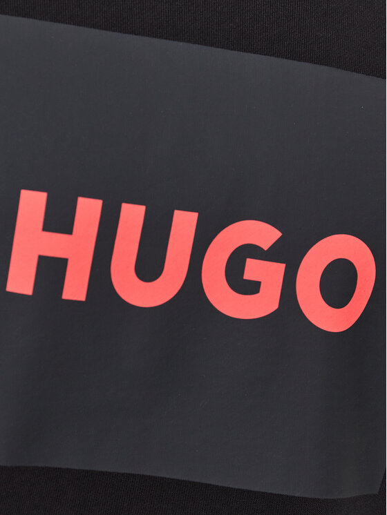 HUGO Hugo Džemperis Duragol222 50467944 Juoda Regular Fit