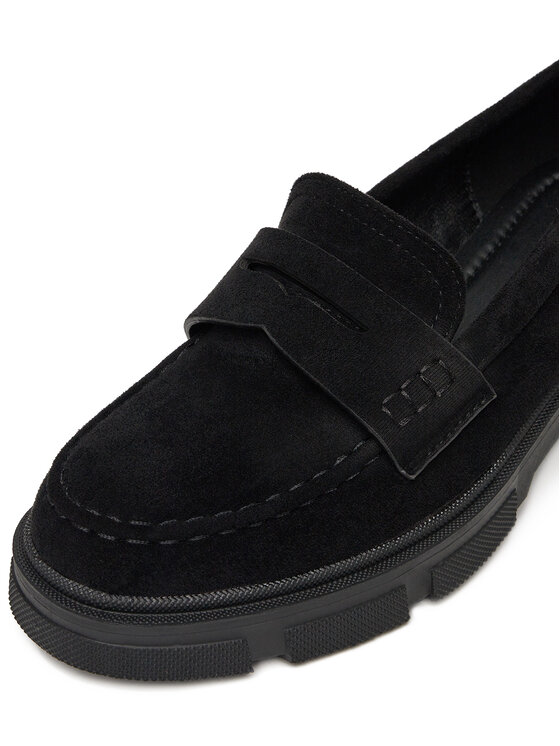 DeeZee DeeZee Loafersy LZP01 Czarny