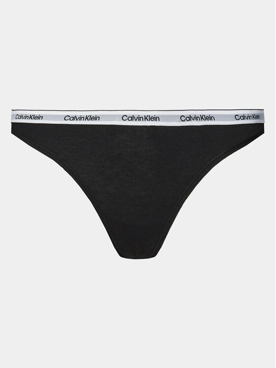 Calvin Klein Underwear Calvin Klein Underwear Σετ 3 τεμάχια στρίνγκ 000QD5209E Μαύρο