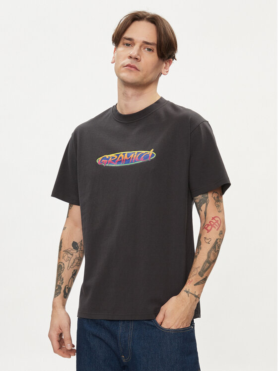 Gramicci Tricou G3SU-T043 Negru Regular Fit