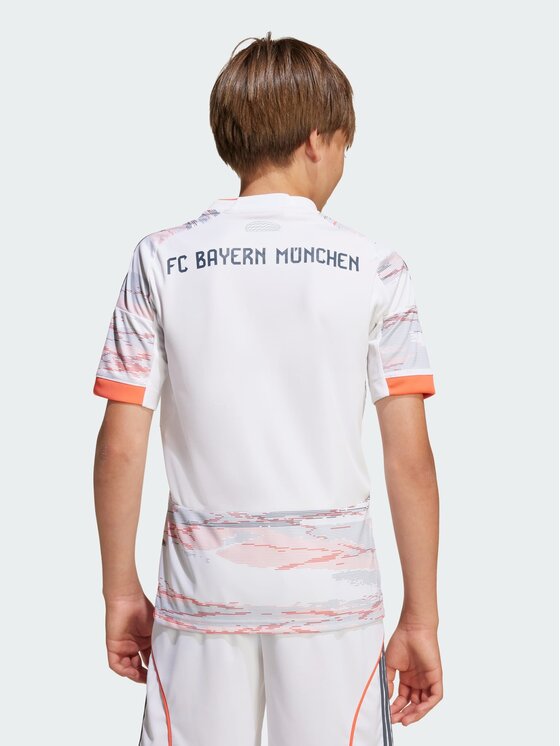 adidas adidas Koszulka techniczna FC Bayern 25/26 Away Jersey Biały Regular Fit