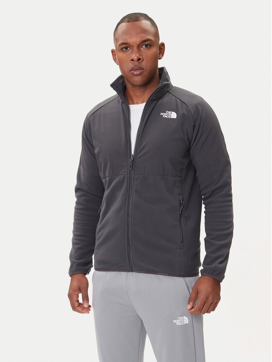 The North Face The North Face Fleecová mikina Glacier NF0A89JG Šedá Regular Fit