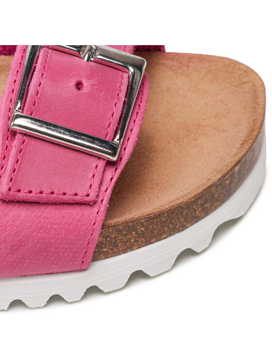 Scholl Sandali Senza Cinturino Koi - Rosa, Taglia 41, Tacco A Blocco - 6