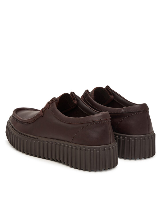 Clarks Clarks Īsi apavi Torhill Bee 26327768 Tumši brūna