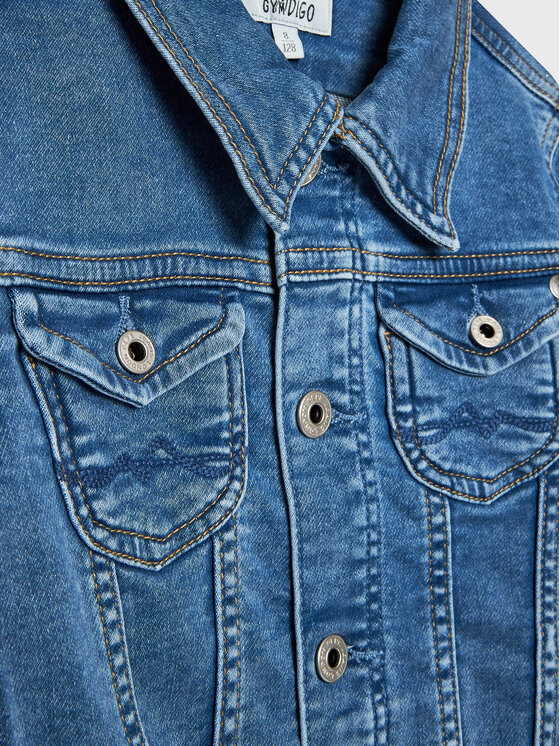 Pepe Jeans Pepe Jeans Džínsové šortky New Berry PG401046JR7 Modrá Regular Fit