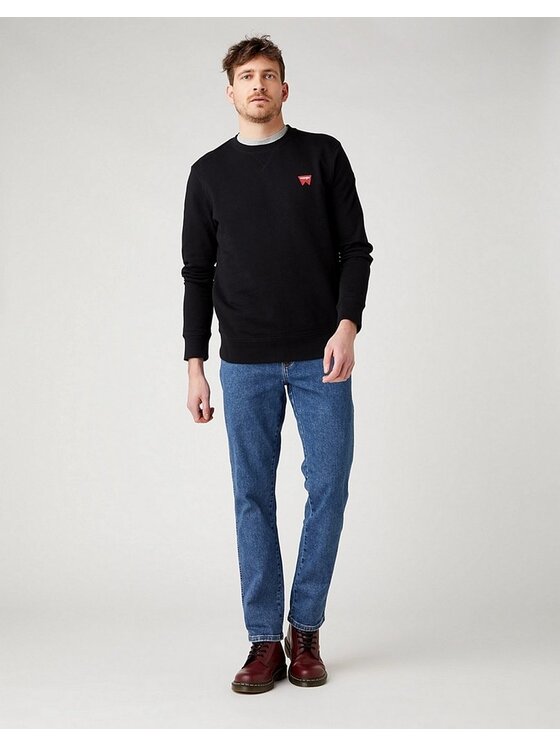 Wrangler Wrangler Jeansy TEXAS SLIM Niebieski Slim Fit