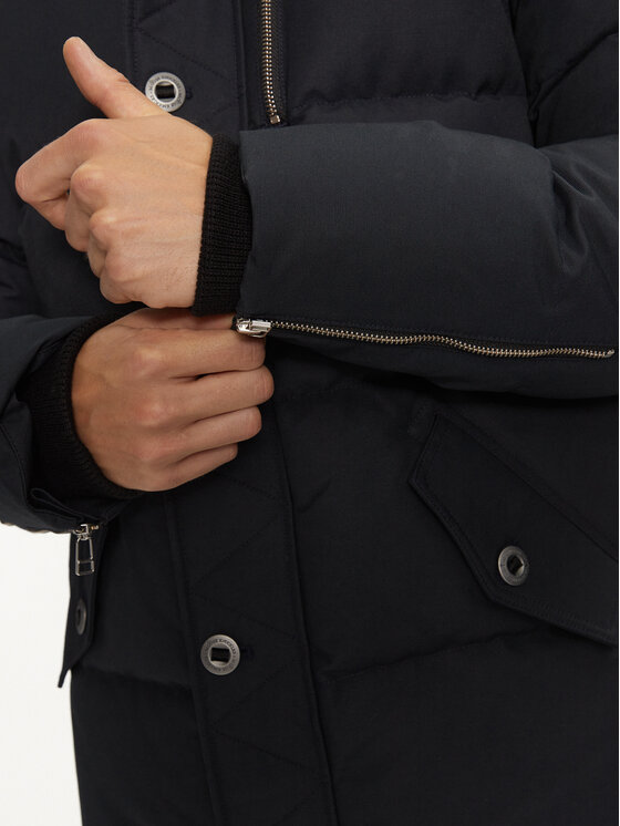 Moose Knuckles Moose Knuckles Pehelykabát Original 3Q Neoshear M32MJ128SX Sötétkék Slim Fit