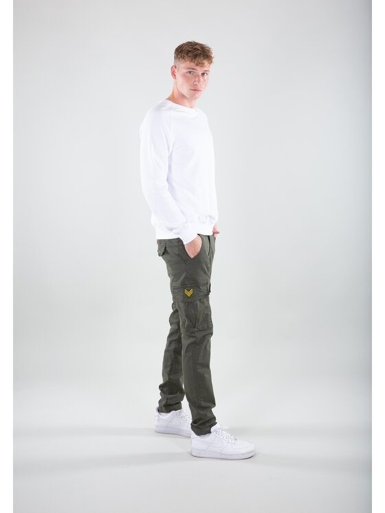 Alpha Industries Alpha Industries Bluza X-Fit Sweatshirt Biały Regular Fit