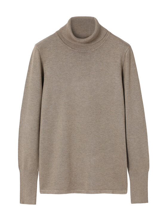 TATUUM TATUUM Sweter ANKIO Brązowy Classic Fit