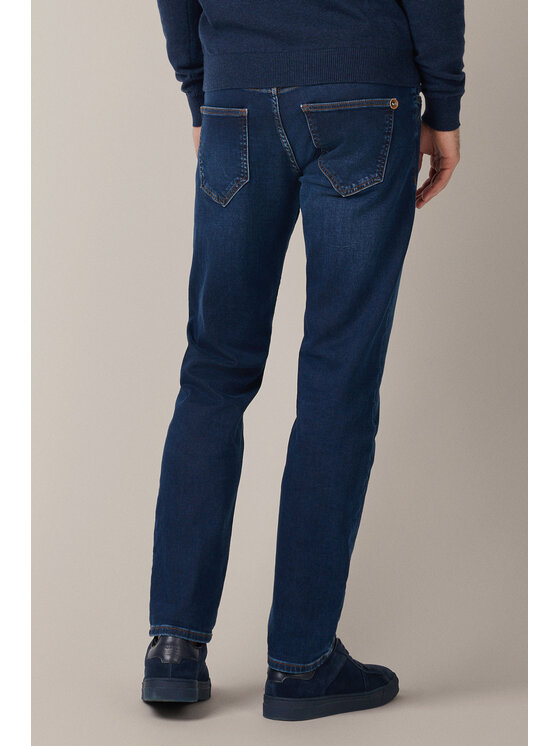 Lancerto Lancerto Spodnie materiałowe Arturo SP113225000008 Granatowy Regular Fit