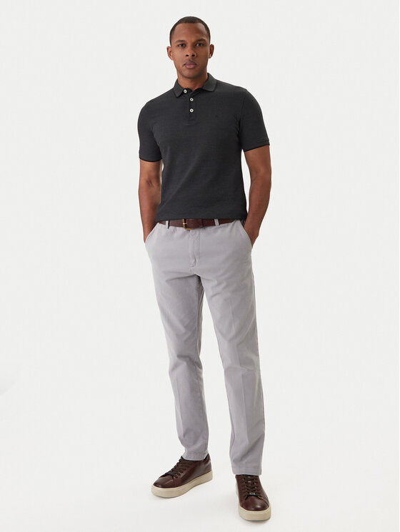 Jack & Jones Jack & Jones Poloshirt Paulos 12136668 Schwarz Slim Fit