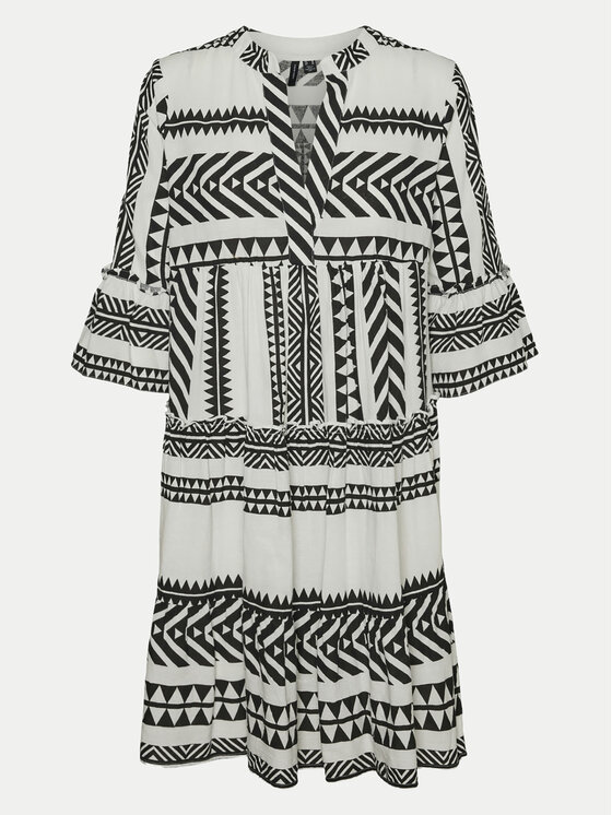 Vero Moda Vero Moda Suvekleit Dicthe 10225127 Valge Loose Fit