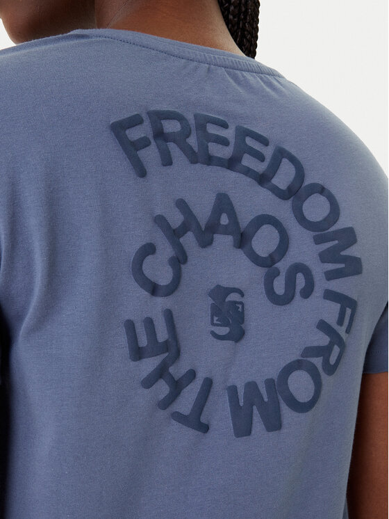 Quiksilver Quiksilver T-shirt Lintah EQWZT03193 Blu Regular Fit