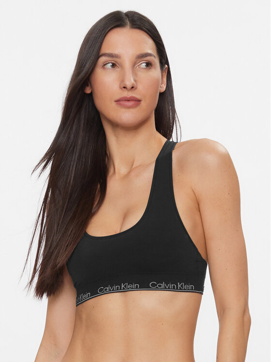Calvin Klein Underwear Calvin Klein Underwear Sutien top Racerback Bralette 000QF7317E Negru