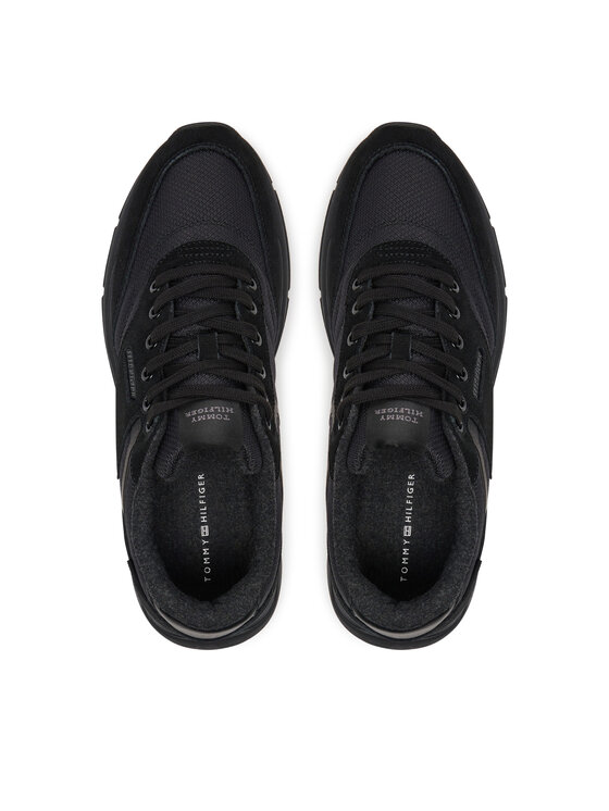 Tommy Hilfiger Tommy Hilfiger Αθλητικά M Runner Cordura Mix FM0FM05221 Μαύρο