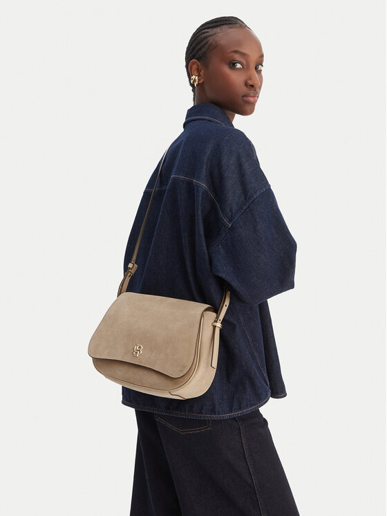 BOSS BOSS Borsetta Boss Beyond Saddle S 50557963 Beige