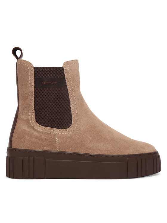 Gant Gant Členková obuv s elastickým prvkom Snowmont 33553431 Hnedá