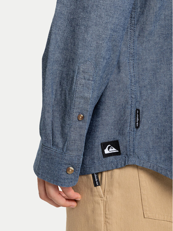 Quiksilver Quiksilver Риза Yosemite Chambrayls EQYWT04660 Тъмносин Regular Fit