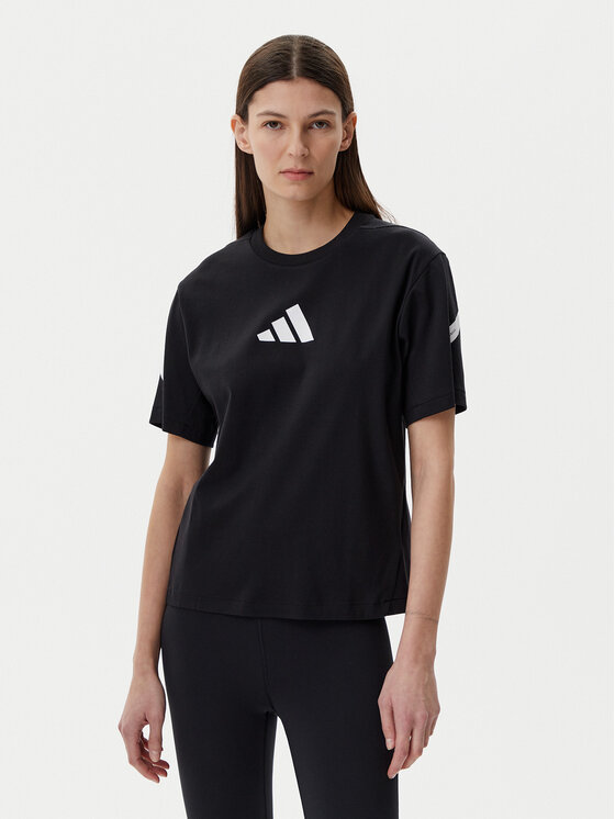 adidas adidas Tricou Z.N.E. JJ4778 Negru Regular Fit