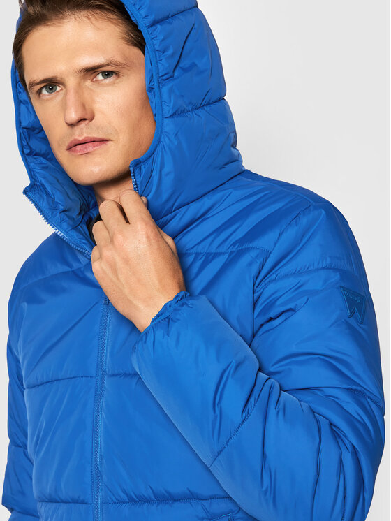 Wrangler Wrangler Giubbotto invernale The Puffer W4D6WRX05 112141356 Blu Regular Fit