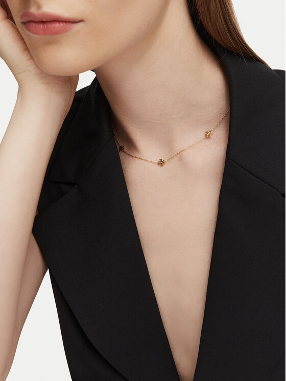 Tory Burch Tory Burch Намисто Delicate Icon 184442 Золотий