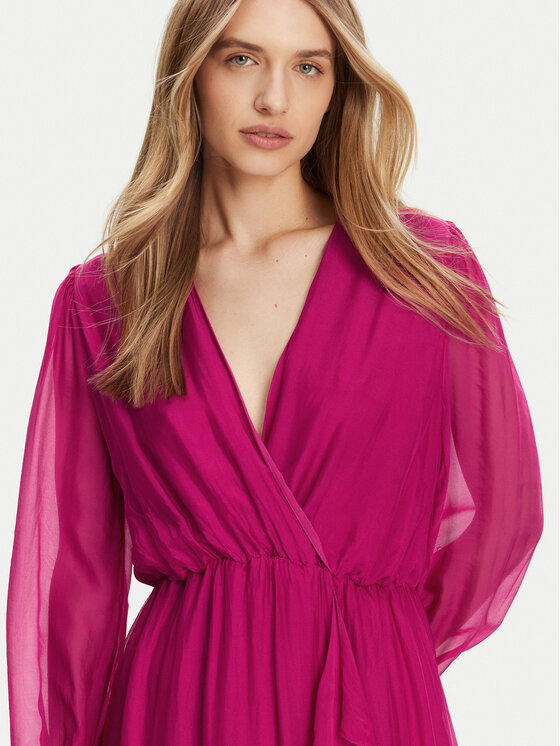 Haveone Haveone Sommerkleid AFF-N013 Rosa Loose Fit