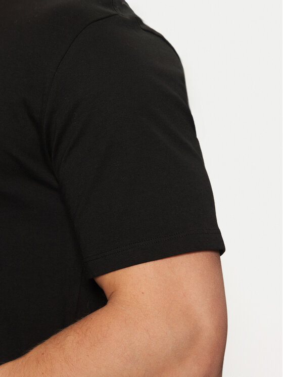 Lindbergh Lindbergh T-Shirt 30-400200 Czarny Relaxed Fit