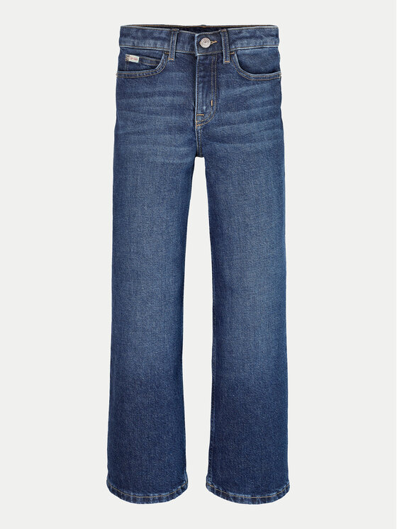 Calvin Klein Jeans Calvin Klein Jeans Farmer IG0IG02710 Sötétkék Wide Leg