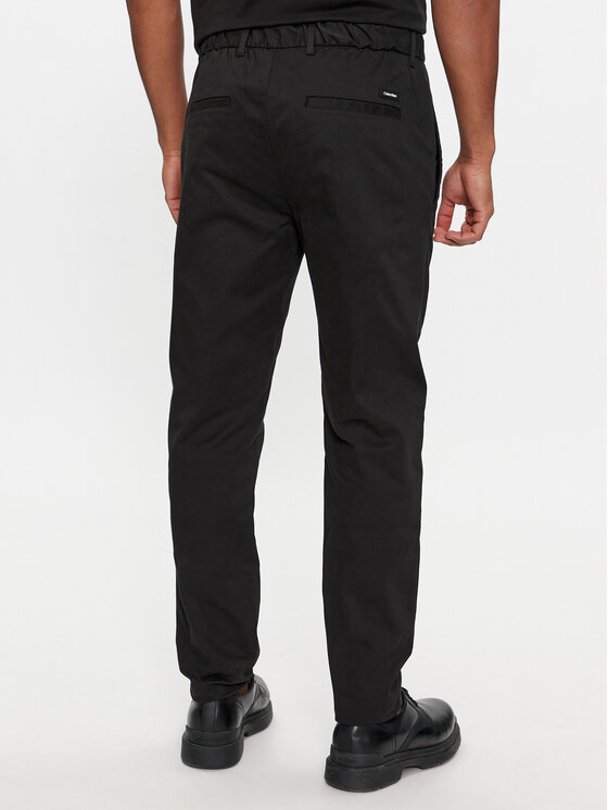 Calvin Klein Calvin Klein Παντελόνι chino Modern K10K112383 Μαύρο Tapered Fit