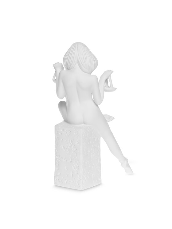 Lamart Lamart Figurka Znak Zodiaku- Waga - Christel Marott Biały