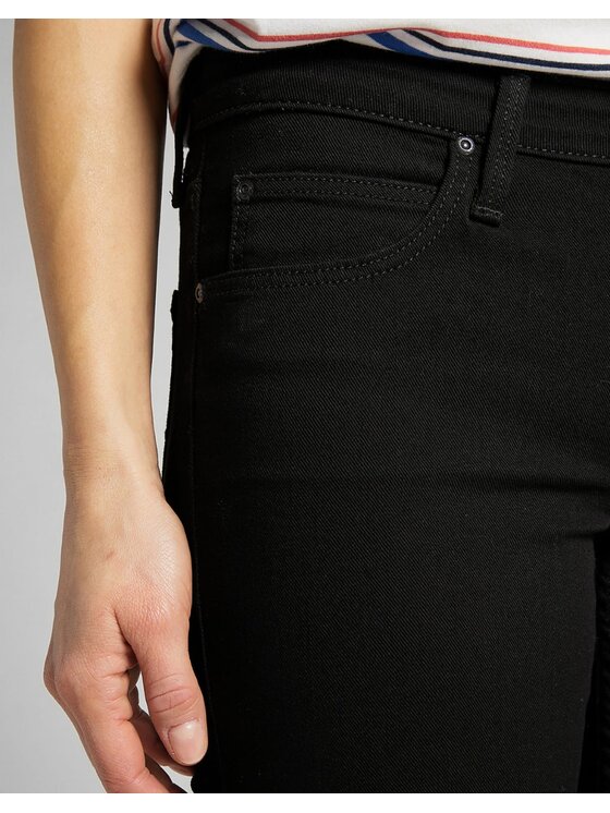 Lee Lee Jeansy Scarlett Czarny Skinny Fit