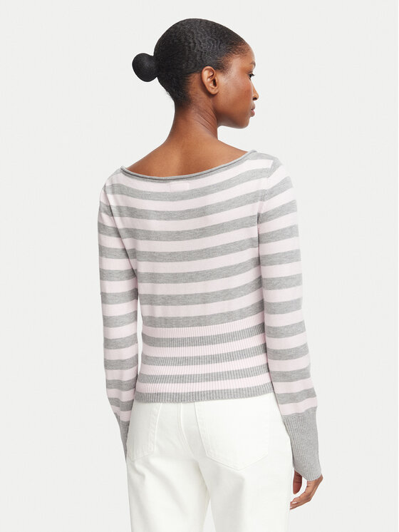 Guess Jeans Guess Jeans Pullover W6BR66 Z1616 Grau Slim Fit
