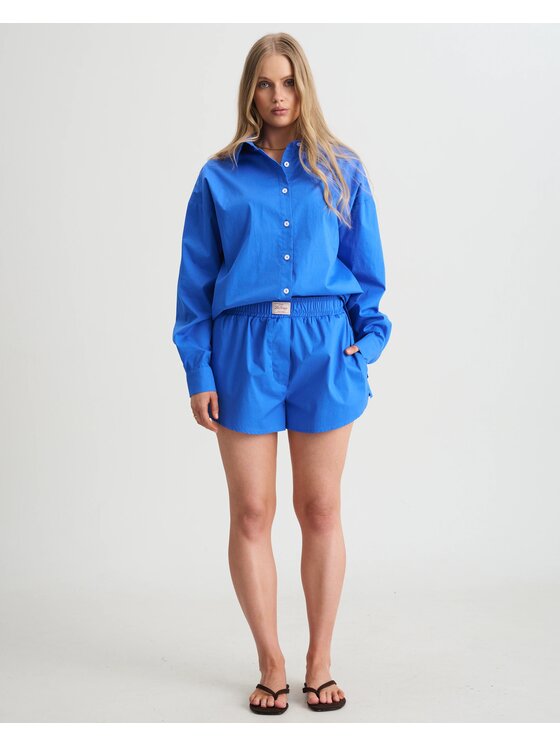 Le Songe Le Songe Koszula ROSTI Granatowy Oversize