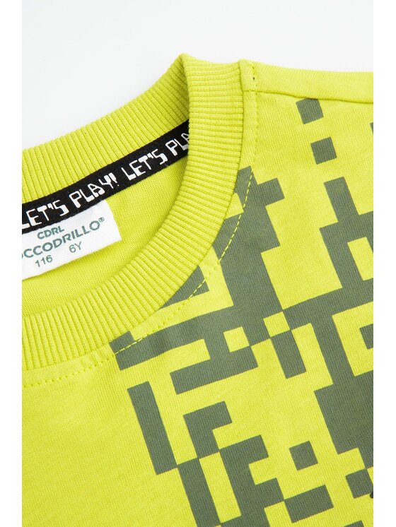 Coccodrillo Coccodrillo T-Shirt WC5143102GBK-012 Zielony Regular Fit