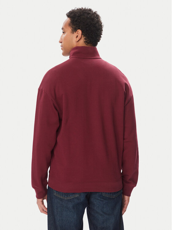 HUGO HUGO Mikina Durty244  50525881 Bordó Relaxed Fit