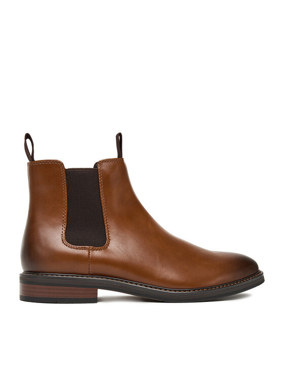 Lanetti Lanetti Klassische Stiefeletten CEO-1853 124AM Braun