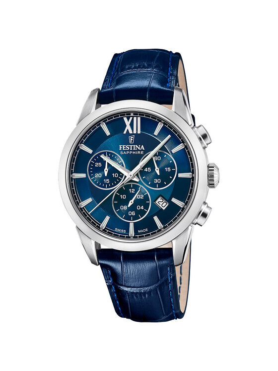Festina Festina Zegarek F20041-2 Niebieski