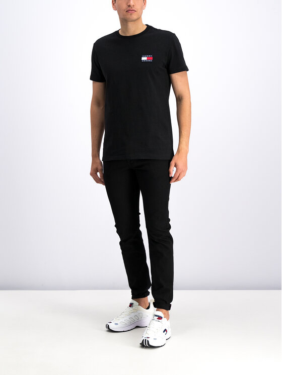 Tommy Jeans Tommy Jeans Marškinėliai DM0DM06595 Juoda Regular Fit