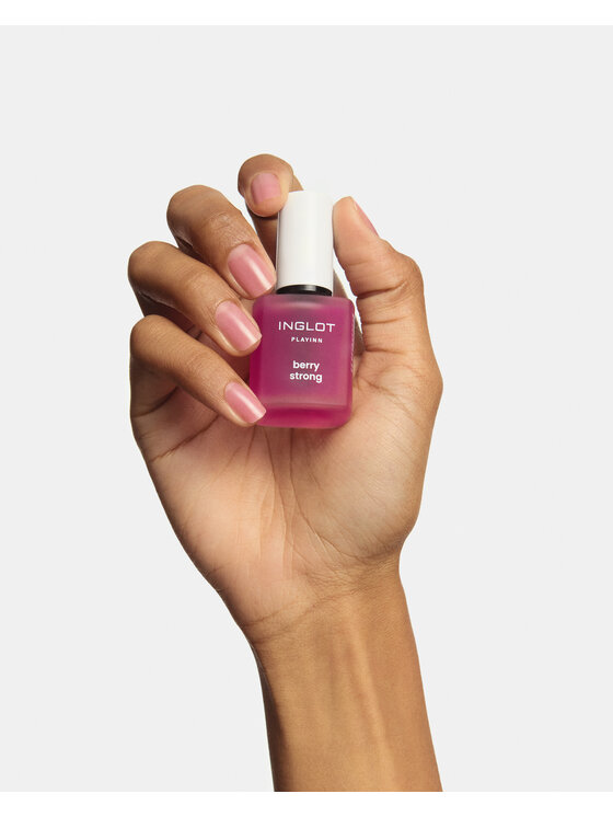 INGLOT INGLOT Berry Strong Playinn Odżywka do paznokci