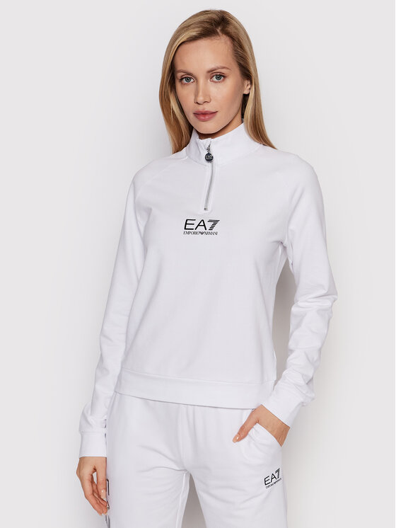 Felpa 3LTM10 TJCQZ 0102 Bianco Regular Fit