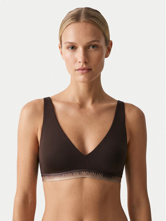 Emporio Armani Underwear Emporio Armani Underwear Biustonosz braletka EW000435 AF25572 U6279 Brązowy ciemny