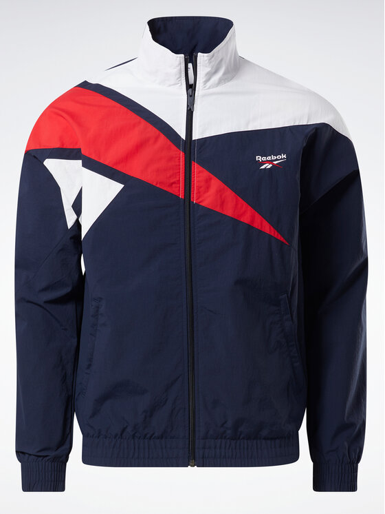Reebok Reebok Bluza Classics Vector Track Top H54456 Niebieski Regular Fit