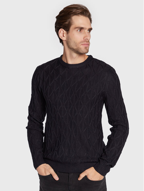 Maglione MK-248BARSON Blu scuro Regular Fit